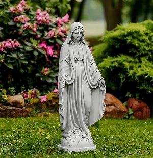 Stenskulptur Maria