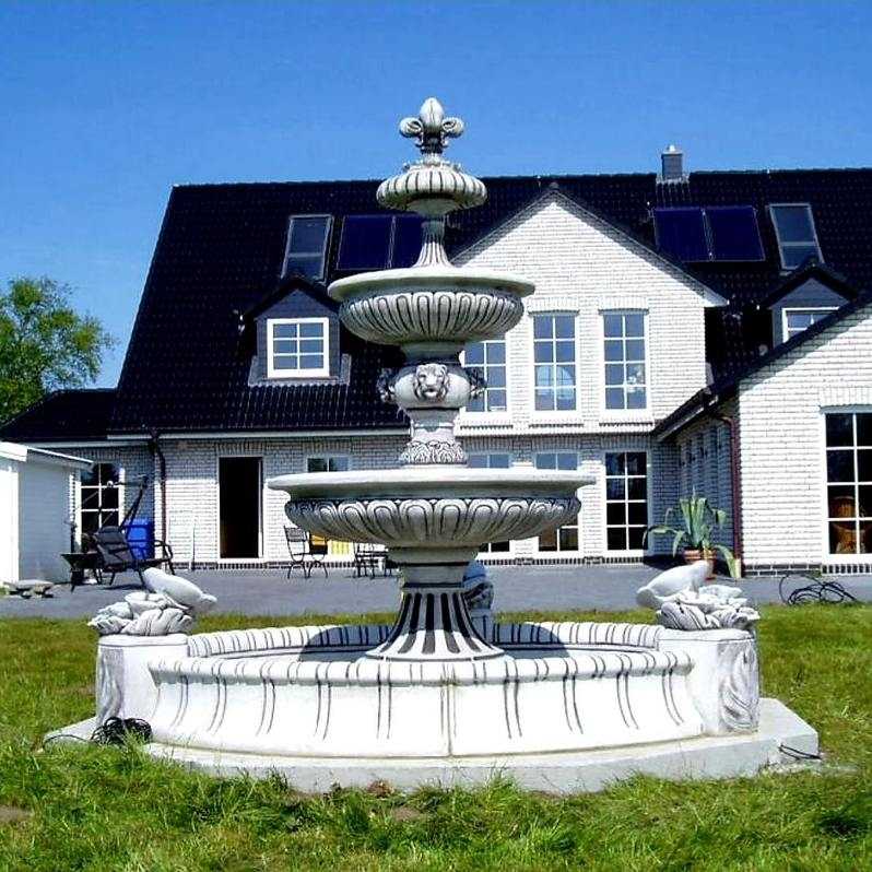 Neptun Set Fontän + Damm och Sprutmunstycken