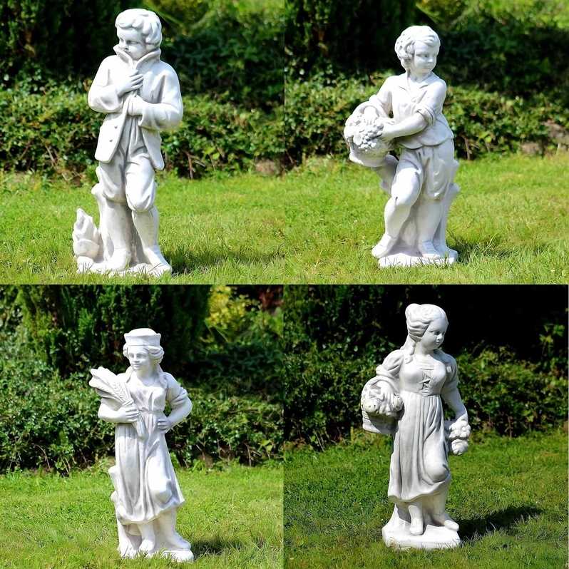 Set av stenskulpturer – 4 årstider II