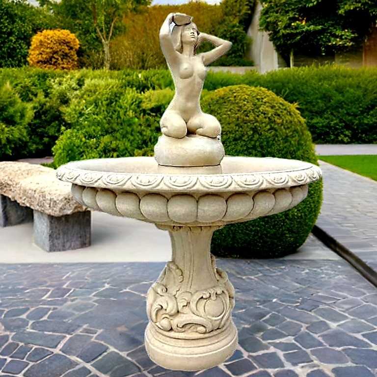 Fontän Grekiska Desnuda