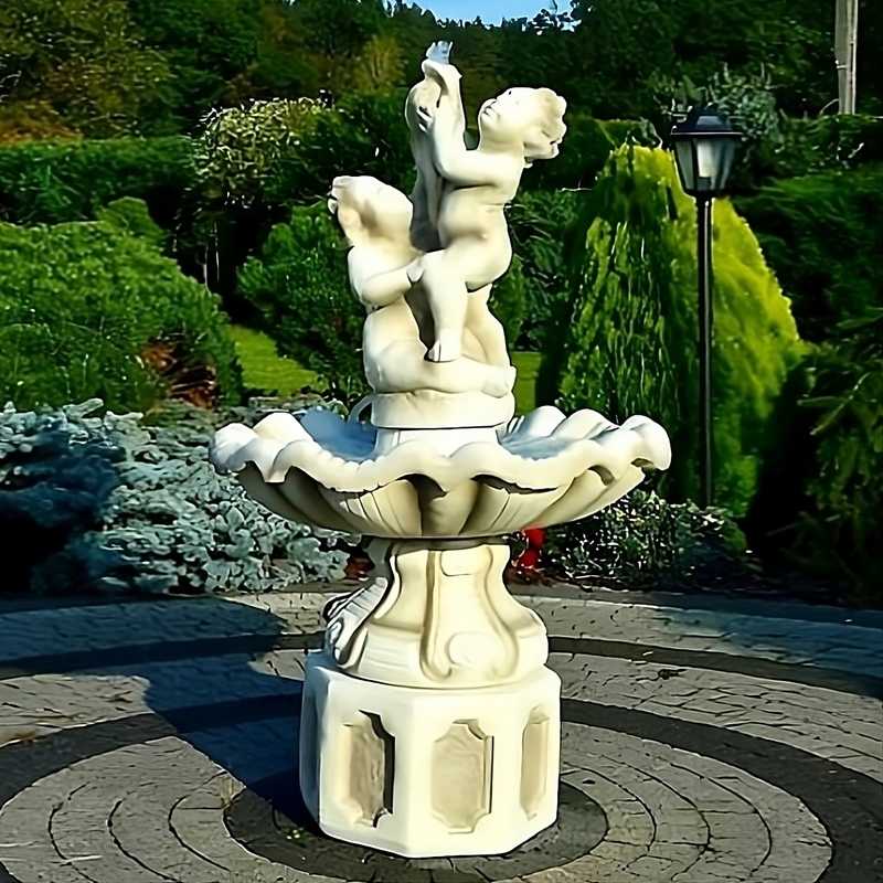 Fontän Tivoli Cupids med Fisk