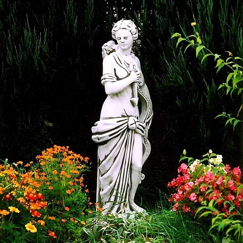 Stenskulptur Diana