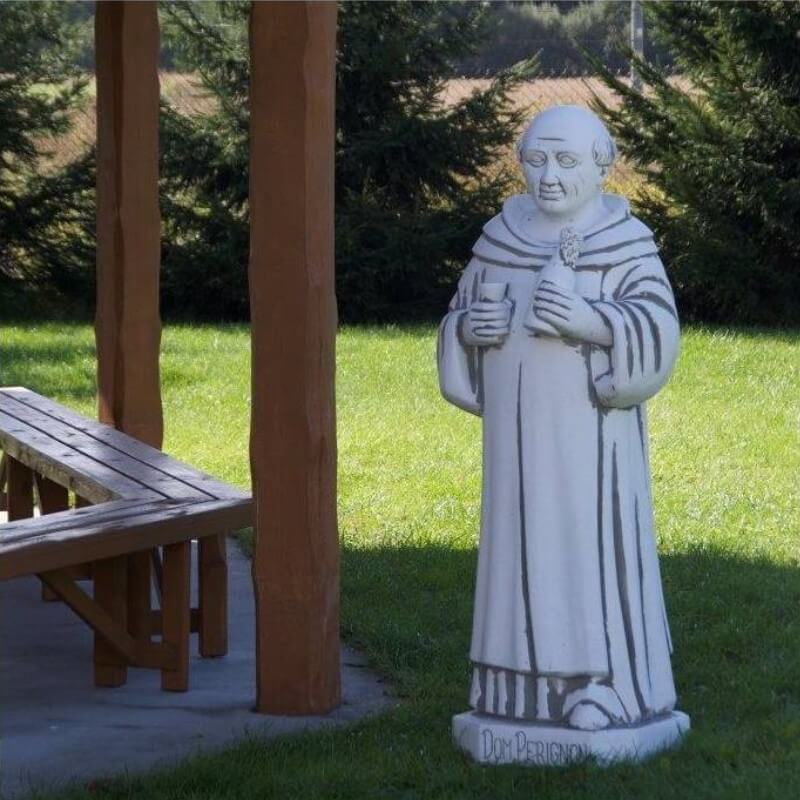 Stenfigur Dom Perignon Stor