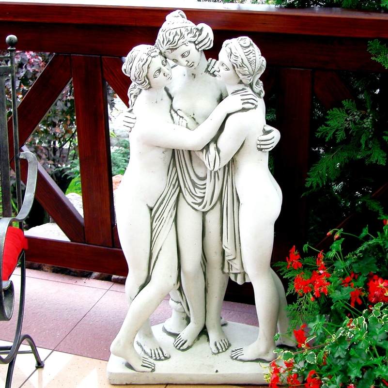 Skulptur Tre Gracer