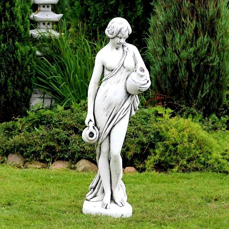 Skulptur Kvinna med Krukor