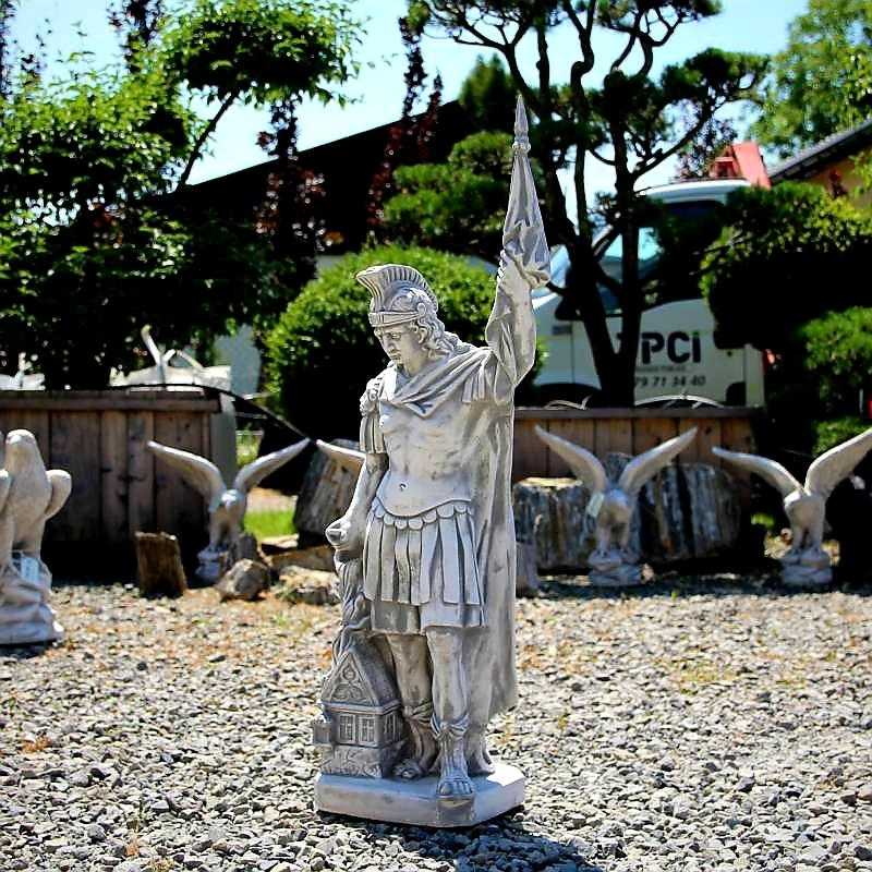 Stenskulptur Hl. Florian