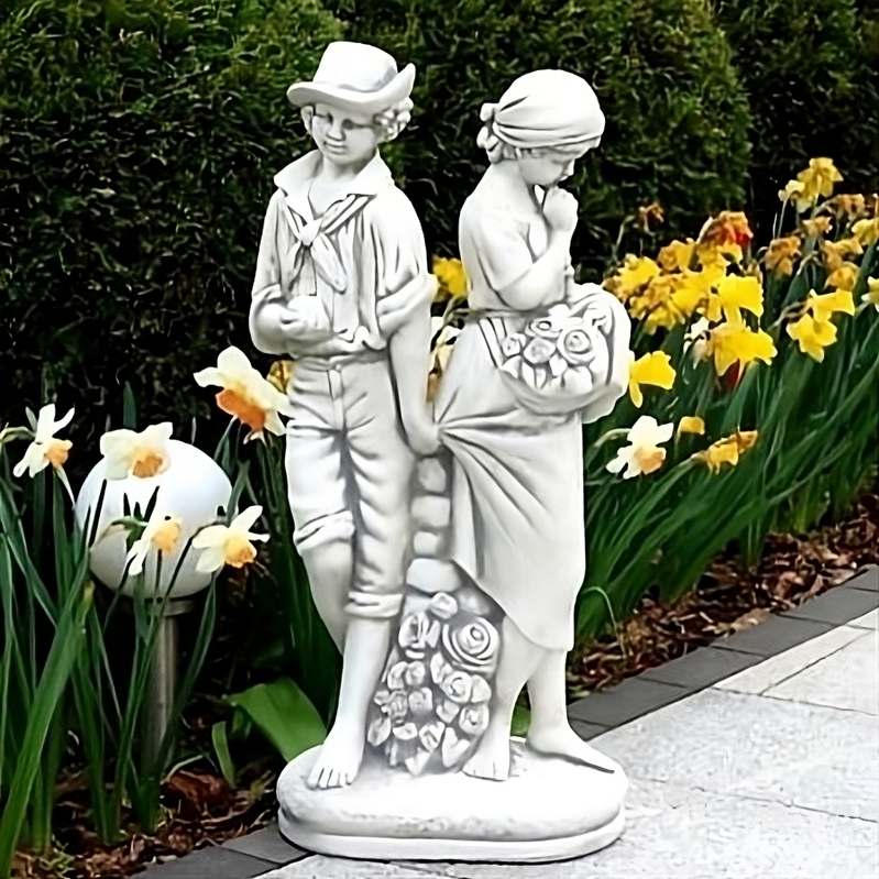 Stenfigur Kärlekspar